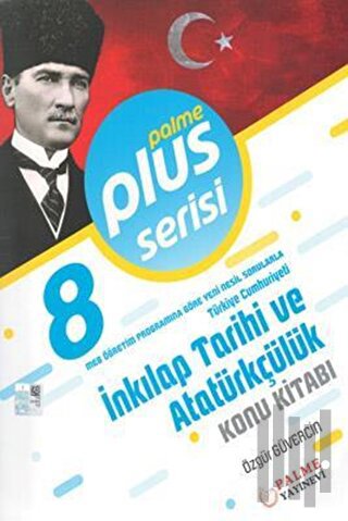 Palme 8. Sınıf Plus Serisi T. C. İnkılap Tarihi ve Atatürkçülük Konu Kitabı
