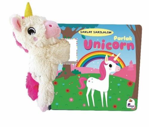 Parlak Unicorn - Şaklat Sarılalım (Oyuncaklı Kitap) (Ciltli) | Kitap A