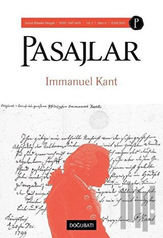 Pasajlar Sosyal Bilimler Dergisi Sayı: 6 Eylül 2020 | Kitap Ambarı