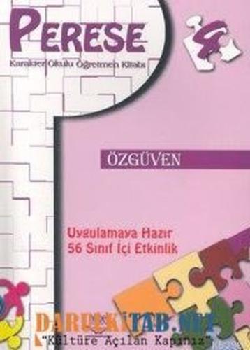 Perese Karakter Okulu Öğretmen Kitabı 4-Özgüven