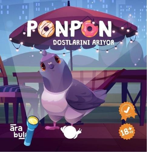 Ponpon Dostlarını Arıyor - Fenerli Ara Bul Kitabı 18 + Ay