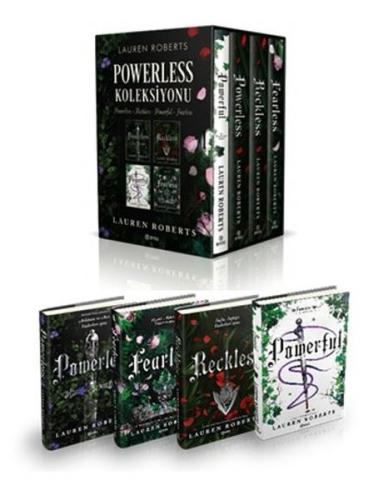 Powerless - Powerful - Fearless - Reckless Tüm Kitaplar Seti - 4 Kitap Takım