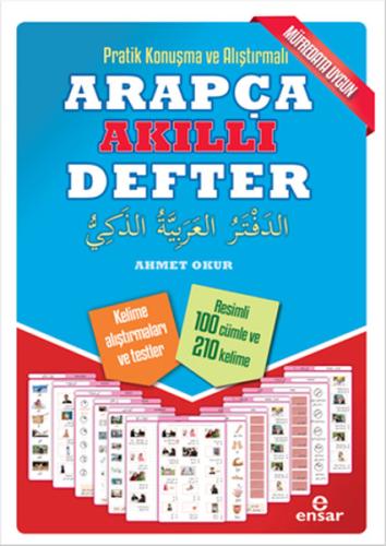Pratik Konuşma ve Alıştırmalı Arapça Akıllı Defter | Kitap Ambarı