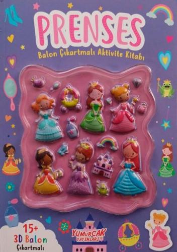 Prenses - Balon Çıkartmalı Aktivite Kitabı