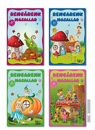 Rengarenk Masallar Seti (4 Kitap Takım) 1