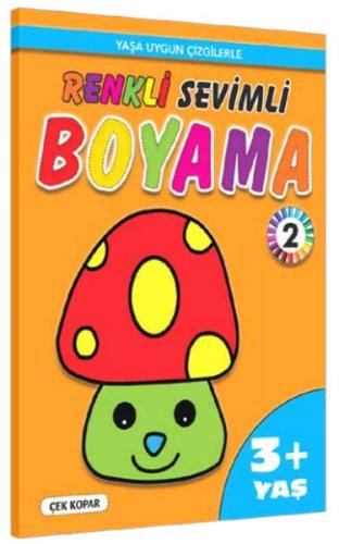 Renkli Sevimli Boyama -2 (3+Yaş) | Kitap Ambarı