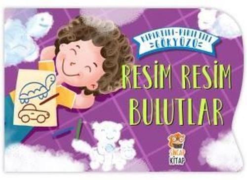 Resim Resim Bulutlar - Kıpırtılı Pırıltılı Gökyüzü (Ciltli) | Kitap Am