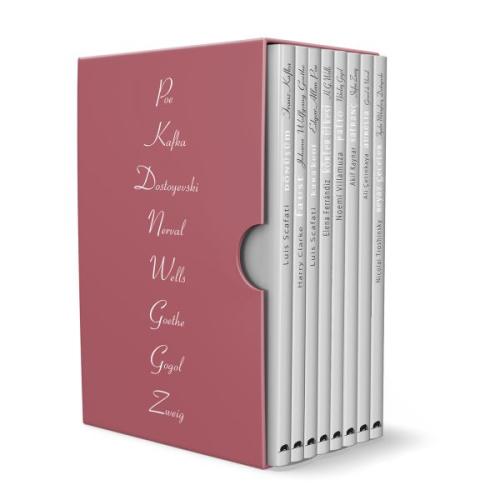 Resimli Başyapıtlar Set: Dönüşüm - Kara Kedi- Palto-Faust-Körler Ülkesi-Satranç-Aure´lia-Beyaz Gecel