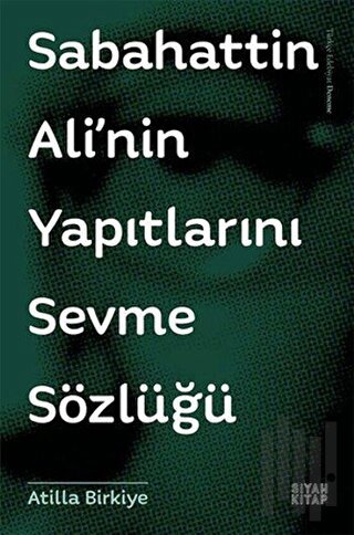 Sabahattin Ali'nin Yapıtlarını Sevme Sözlüğü | Kitap Ambarı
