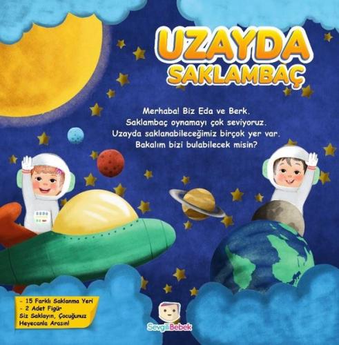 Saklambaç Kitabı - Uzayda (Ciltli)