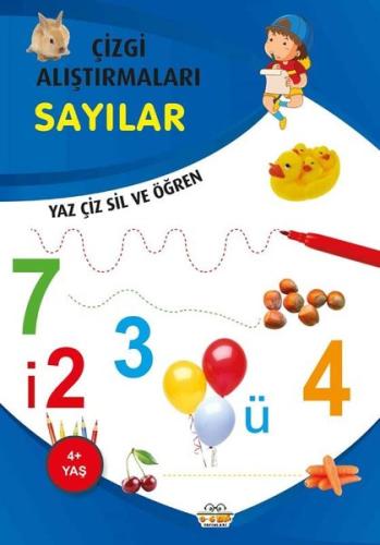 Sayılar - Çizgi Alıştırmaları 4+