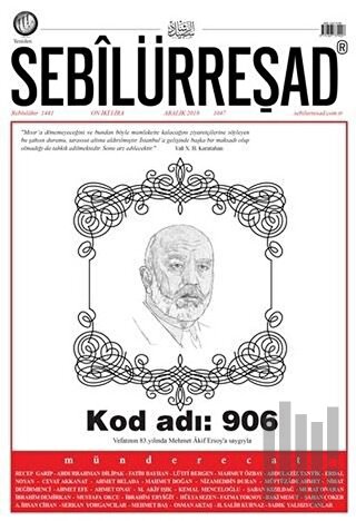 Sebilürreşad Dergisi Sayı: 1047 Aralık 2019