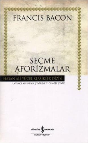 Seçme Aforizmalar - Hasan Ali Yücel Klasikleri