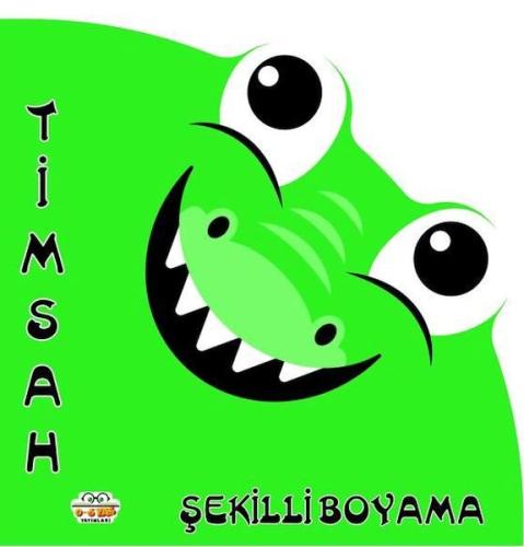 Şekilli Boyama Timsah | Kitap Ambarı