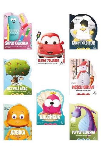 Şekilli Hikayeler Serisi Seti - 8 Kitap Takım