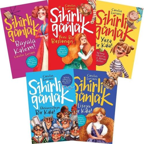 Sihirli Günlük Serisi Seti - 5 Kitap Takım