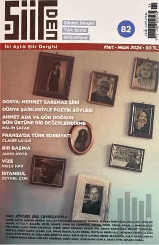 Şiirden İki Aylık Şiir Dergisi Sayı: 82 Mart - Nisan 2024