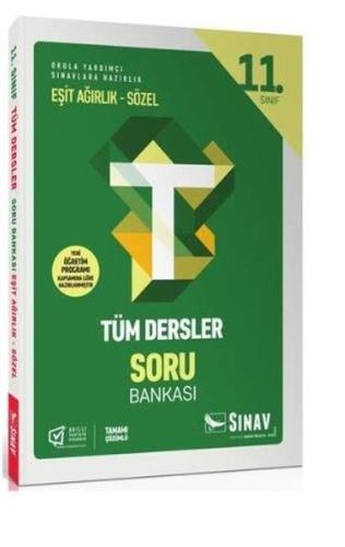 Sınav 11. Sınıf Tüm Dersler Eşit Ağırlık Sözel Soru Bankası