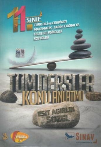 Sınav 11.Sınıf Tüm Dersler Konu Anlatımlı (Eşit Ağırlık-Sözel)