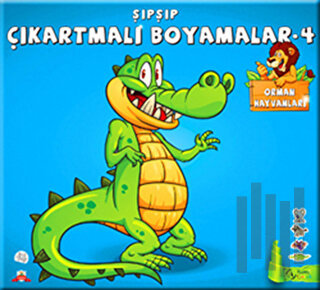 Şıpşıp Çıkartmalı Boyamalar 4 - Orman Hayvanları