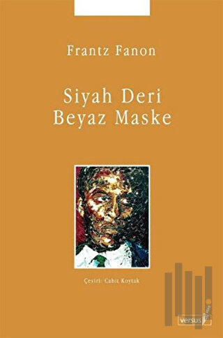 Siyah Deri Beyaz Maske