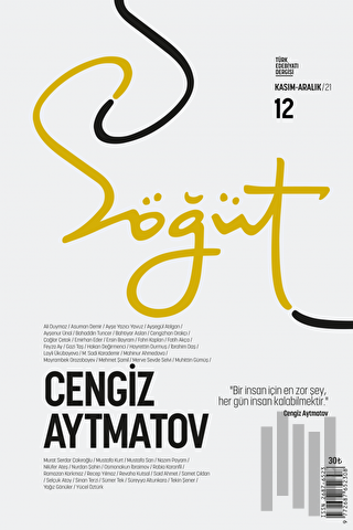 Söğüt - Türk Edebiyatı Dergisi Sayı 12 / Kasım - Aralık 2021 | Kitap A