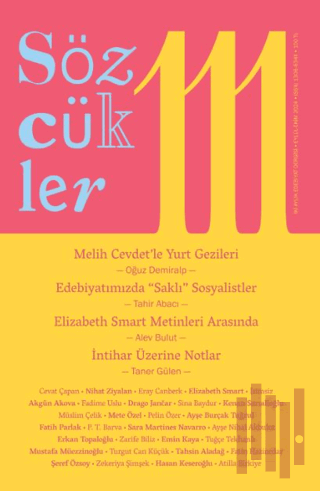 Sözcükler Dergisi 111. Sayı Eylül - Ekim 2024
