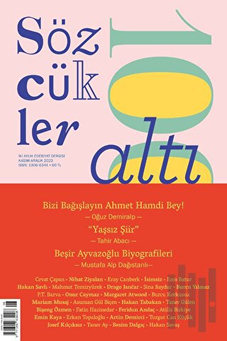 Sözcükler Dergisi Sayı: 106 Kasım - Aralık 2023