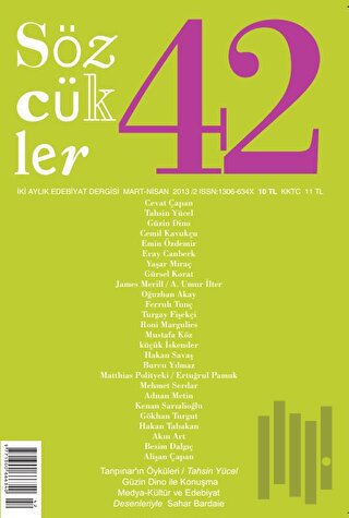 Sözcükler Dergisi Sayı: 42 Mart - Nisan 2013