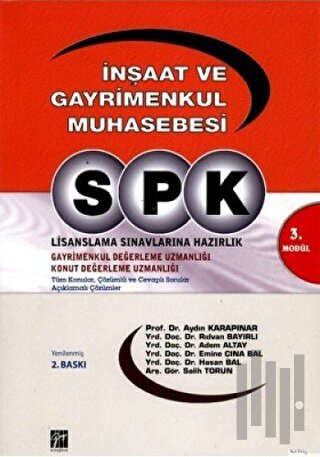 SPK 3. Modül - İnşaat ve Gayrimenkul Muhasebesi
