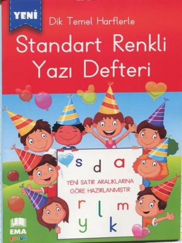 Standart Renkli Yazı Defteri