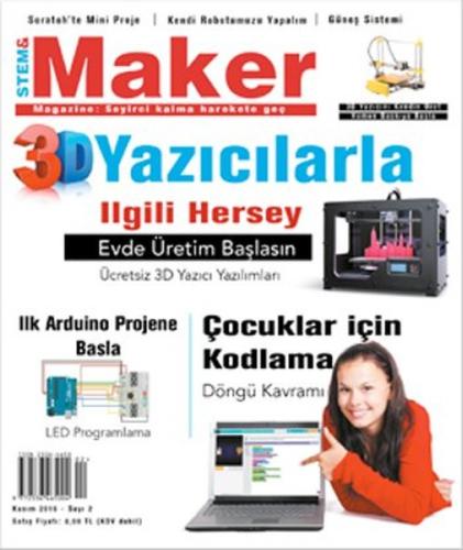 Stem-Maker Magazine-Sayı 2 | Kitap Ambarı