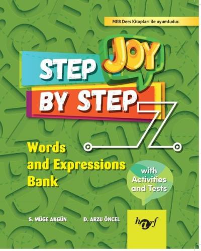 Step By Step Joy 7.Sınıf Words and Expressions Bank | Kitap Ambarı