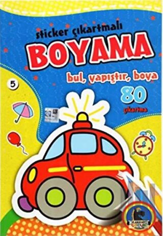 Sticker Çıkartmalı Boyama 5 | Kitap Ambarı