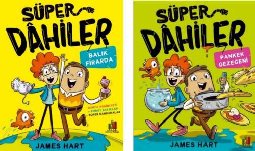 Süper Dahiler Kahkaha Kitap Seti - 2 Kitap Takım | Kitap Ambarı