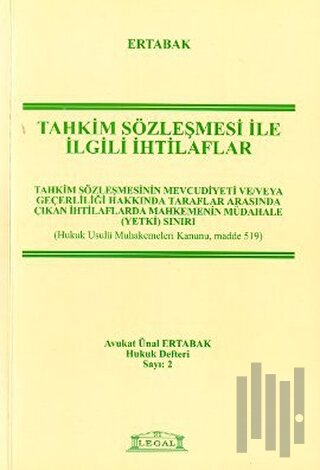 Tahkim Sözleşmesi İle İlgili İhtilaflar