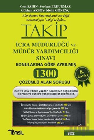 Takip 2020 İcra Müdürlüğü Ve Müdür Yardımcılığı Sınavı 1262 Çözümlü Alan Soru Bankası