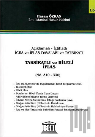 Taksiratlı ve Hileli İflas - Seri 15