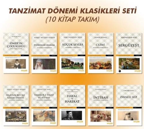 Tanzimat Dönemi Klasikleri Seti - 10 Kitap Takım | Kitap Ambarı