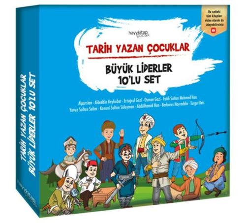 Tarih Yazan Çocuklar - Büyük Liderler 10’lu Set | Kitap Ambarı