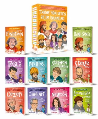 Tarihe Yön Veren Bilim İnsanları Serisi Kutulu (10 Kitap Takım) | Kita