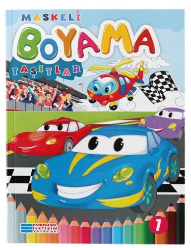 Taşıtlar - Maskeli Boyama | Kitap Ambarı
