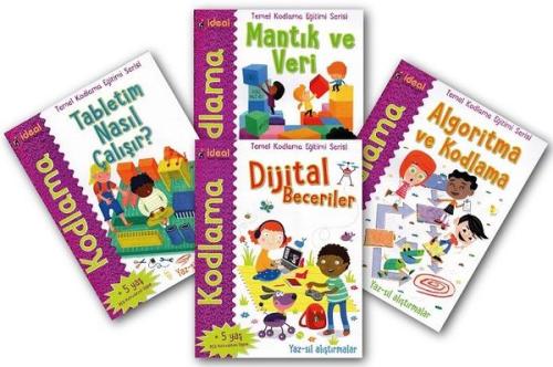 Temel Kodlama Eğtimi Serisi-4 Kitap Takım