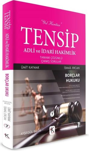 Borçlar Hukuku - Tensip Adli ve İdari Hakimlik Tamamı Çözümlü Çıkmış S