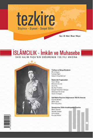 Tezkire Dergisi Sayı: 48 Mart-Nisan-Mayıs