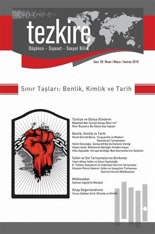 Tezkire Sayı: 56 Nisan-Mayıs-Haziran 2016