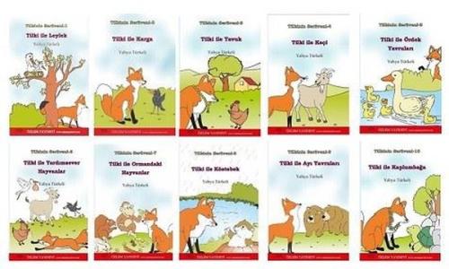 Tilkinin Serüveni-Düz Yazılı-10 Kitap Takım