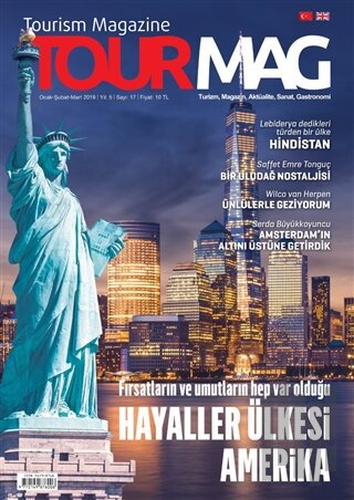TOURMAG Turizm Dergisi Sayı: 17 Ocak - Şubat - Mart 2019