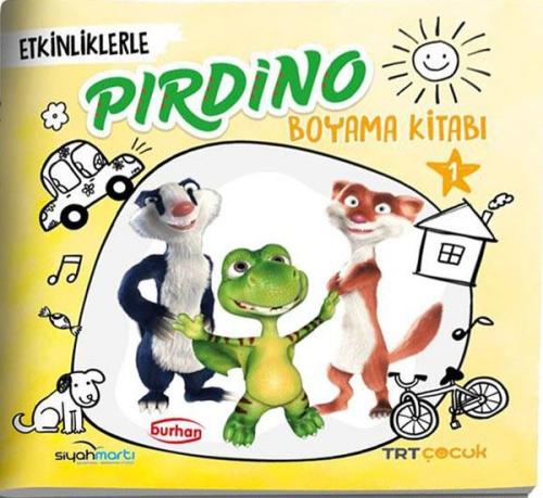 TRT Çocuk Etkinliklerle Pırdino Boyama Kitabı - 1 | Kitap Ambarı