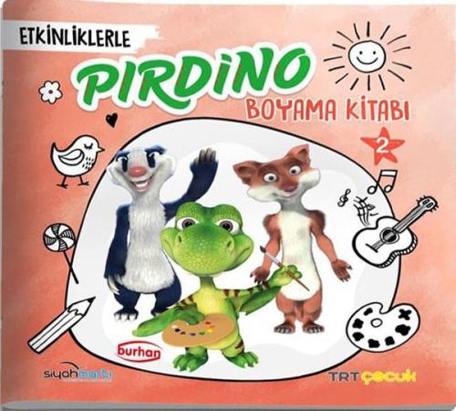 TRT Çocuk Etkinliklerle Pırdino Boyama Kitabı - 2 | Kitap Ambarı
